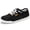 Black White, variant on STQ Womens Canvas Shoes Cute Casual Sneakers Low Top Fashion Comfortable for Walking Beige Size 8.5