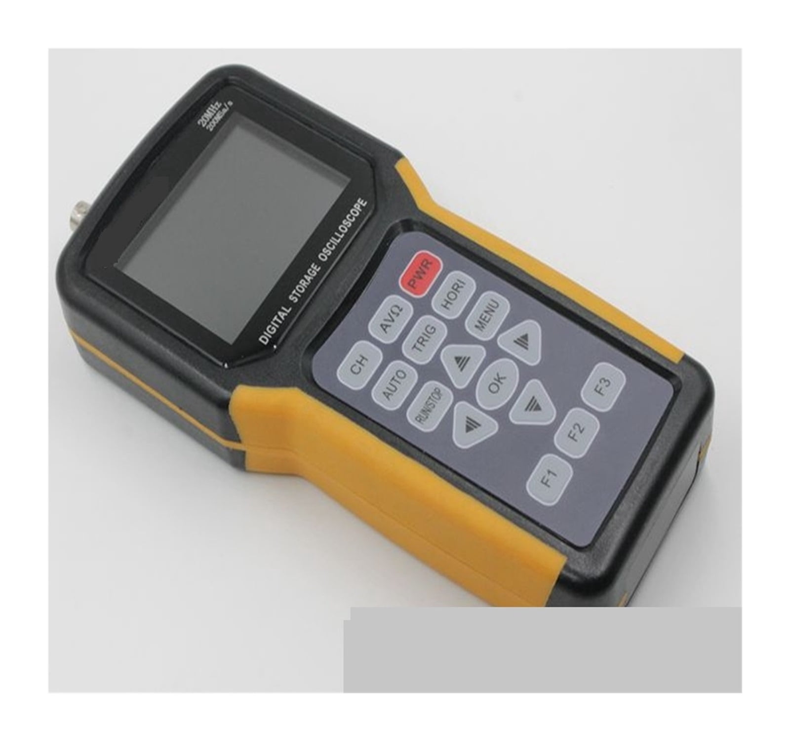 Handheld Oscilloscope Portable Digital Storage Oscilloscope Multimeter Single Channel 20MHZ Probe 200MS/S ,Professional Designed