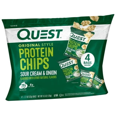 Quest Nutrition Protein Chips - Sour Cream Onion - 4pk