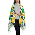 thumbnail image 4 of Warm T Women's Pashmina Shawl Wraps Fringe Scarf Long Large Scarf, 4 of 7