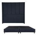 thumbnail image 1 of Box Base Cama King Size + Cabecera Nizza Azul, 1 of 7