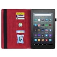 thumbnail image 5 of Allytech Fire 7 2022 Case, Fire 7 12th Generation Case, PU Leather Slim Fit Auto Sleep Wake Flip Cover Multi Angle Viewing Stand Shockproof Protective Shell Case for All-new Fire 7 2022 - Red, 5 of 8