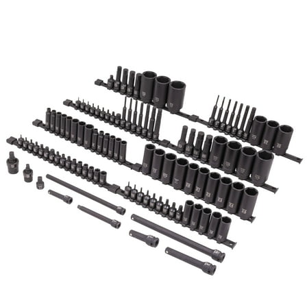 Sunex 10105 105 Piece Mixed Dr Master Impact Socket Set