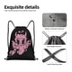 thumbnail image 4 of Mochila con cordón Bichota Season Karol G, mochila deportiva para gimnasio, resistente al agua, genial bolsa de cuerdas para yoga, 4 of 4