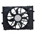 thumbnail image 2 of TOPAZ 7P0121203H Radiator Cooling Fan Assembly for Volkswagen Touareg 2011-2017, 2 of 7
