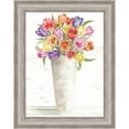 thumbnail image 1 of Great Art Now Colorful Tulip Bouquet by Cindy Jacobs, Framed Wall Art, 19W x 24H, 1 of 2