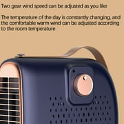 potrochi Space Heater, Portable Mini Heater for Home and Office, Energy-Efficient Small Space Heater with Overheating Protection, Retro Heater for Bedroom, Camping Tent, RV Trailer