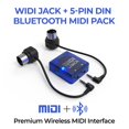 thumbnail image 2 of Interfaz MIDI Bluetooth, conector CME WIDI y cable MIDI DIN-5, 2 of 9