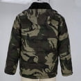 thumbnail image 7 of Xunlbb Men Coats for Winter With Hood, Men Winter Casual Camouflage Hooded Zipper Pockets Long Sleeve Cardigan Coat Parkas M-XL, 7 of 7