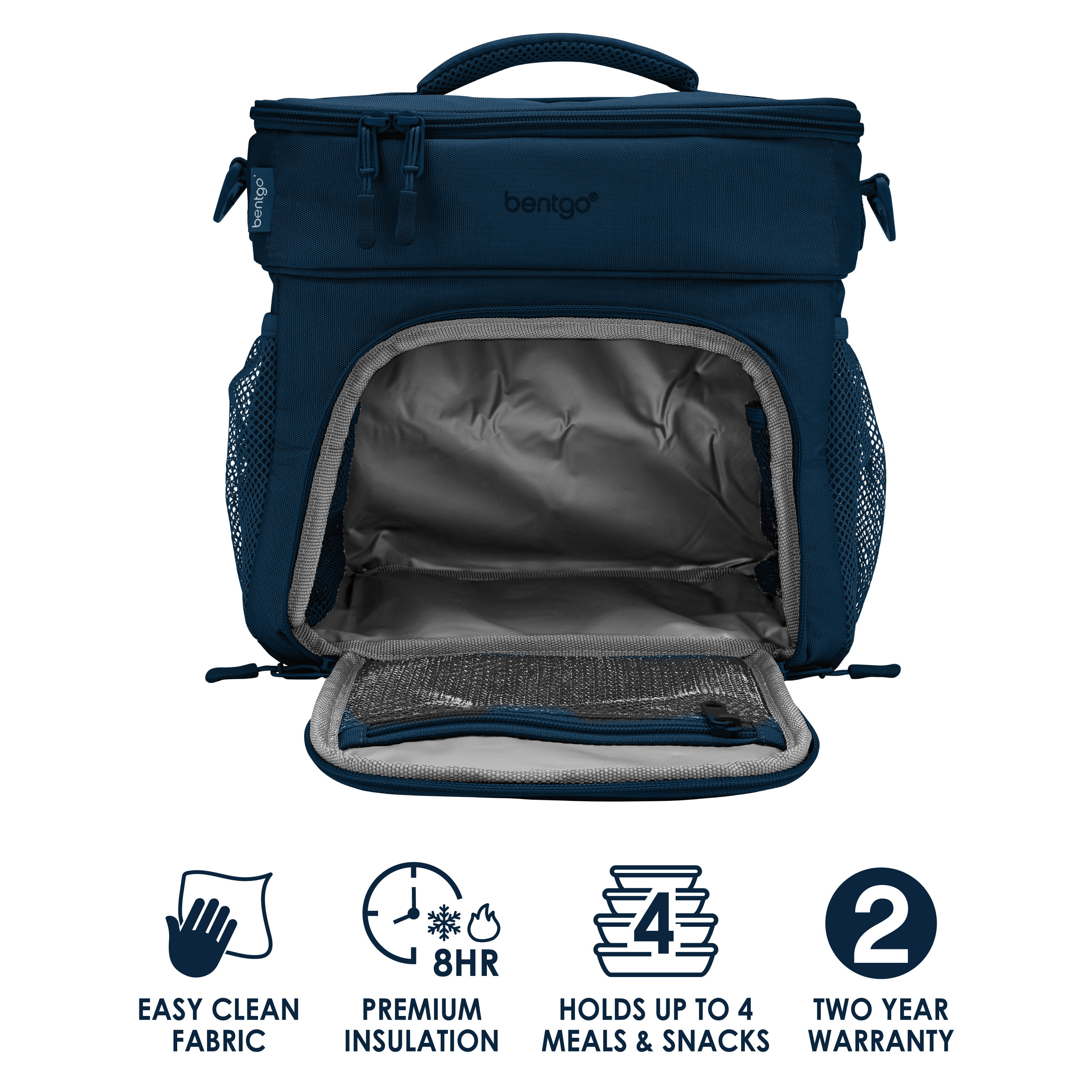 Bentgo® Prep Deluxe Multimeal Bag – Premium Insulation up to 8 Hrs with  Water-Resistant Exterior & Interior (Blush)