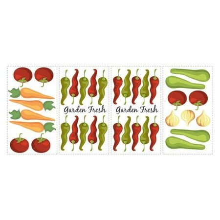 Garden Fresh Peel and Stick Wall Decals