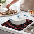 thumbnail image 2 of 2 Pack Vintage Cactus Printed Drying Mats Microfiber Countertop Protector, Multipurpose & Machine Washable (Retro Desert), 2 of 6