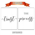 thumbnail image 2 of Trust The Process, Set of 2 Posters, Minimalist Art, Typography Art, Bedroom Wall Decor, 2 of 5