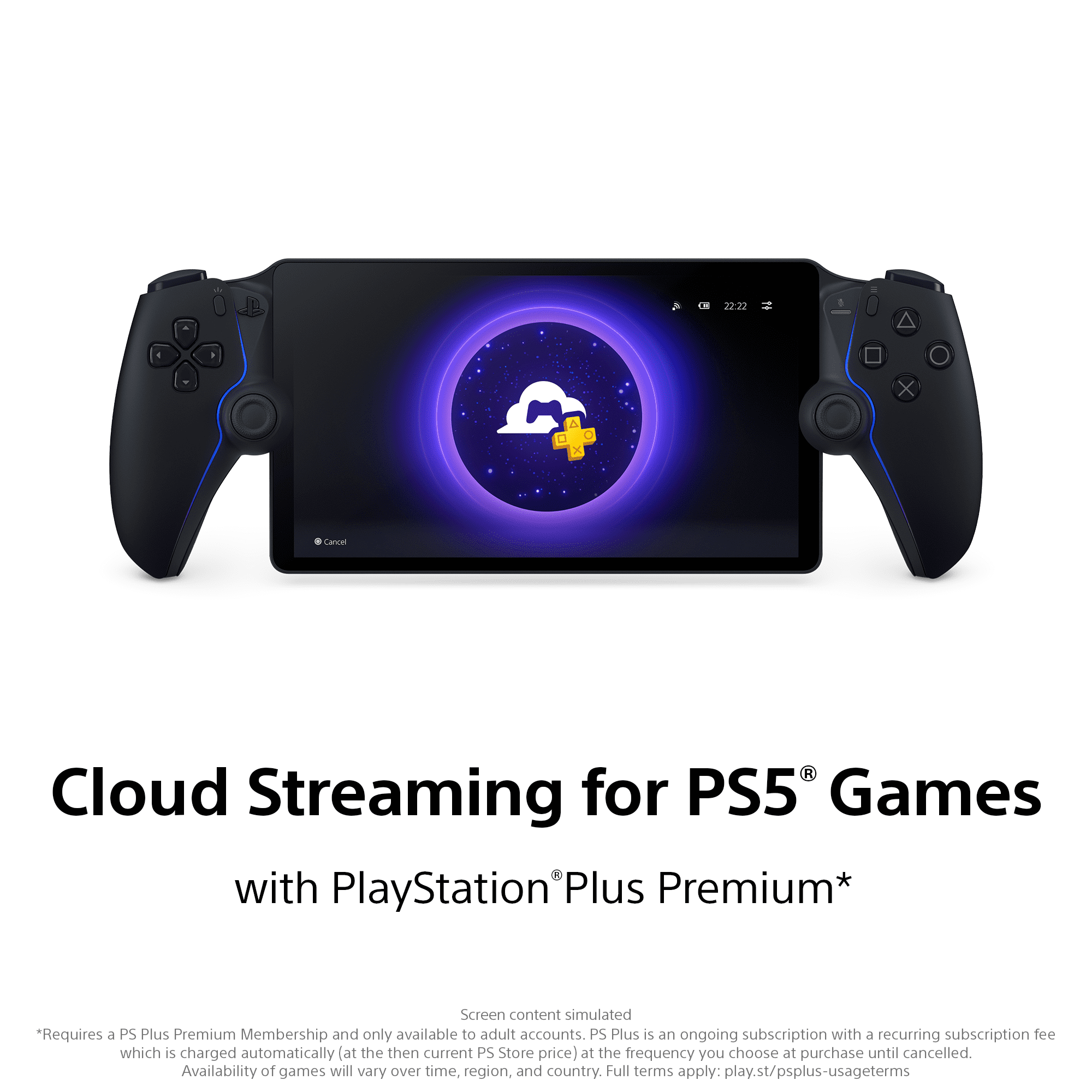 ps portal ブラック Sony PlayStation Portal Remote Player Midnight Black - US