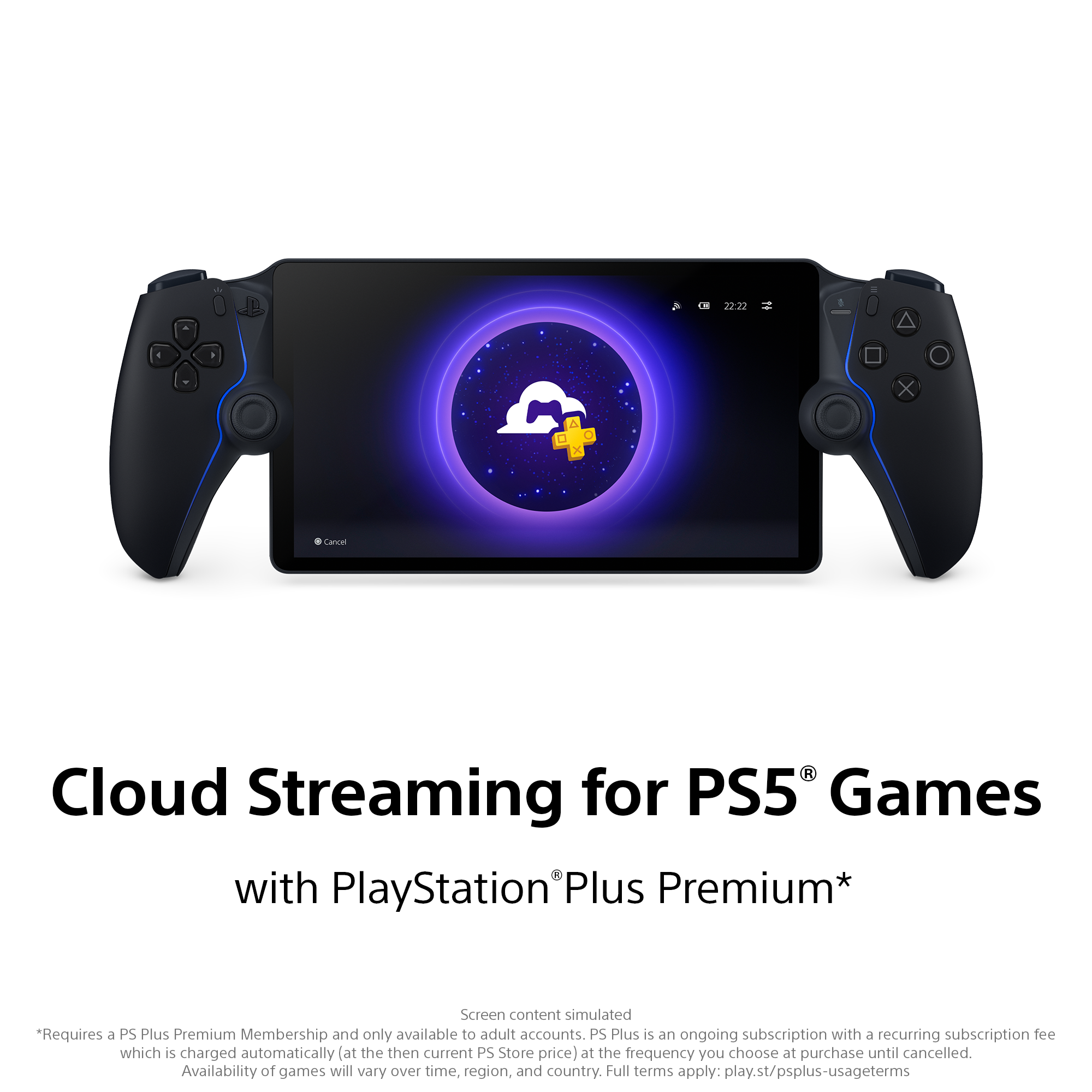 Reproductor Remoto PlayStation Portal - Negro Medianoche 5