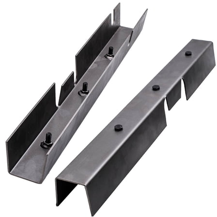 2Pcs Center Skid Plates Rust Repair Frame RH LH for Jeep Wrangler YJ 1987 1988 1989-1995