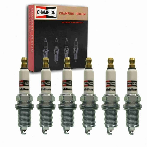 6 pc Champion 9013 Iridium Spark Plugs for RC10WMPB3 Ignition Wire Secondary