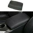 thumbnail image 5 of Black Leather Center Armrest Cover LID For Infiniti Q50 2014-2019, 5 of 6