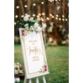 thumbnail image 4 of Darling Souvenir MADE WITH LOVE PersonalizedWelcomeSignFor Bridal Shower,Watercolor Flower With Border,Bridal Shower Collection Great For Your Celebrations- 18x 12, 4 of 5
