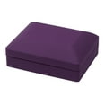thumbnail image 1 of Creative LED Lighted Jewelry Gift Box Lighting Necklace Box Holder Pendant Case Exquisite Gift Container (Purple 7x9x3.2cm), 1 of 8