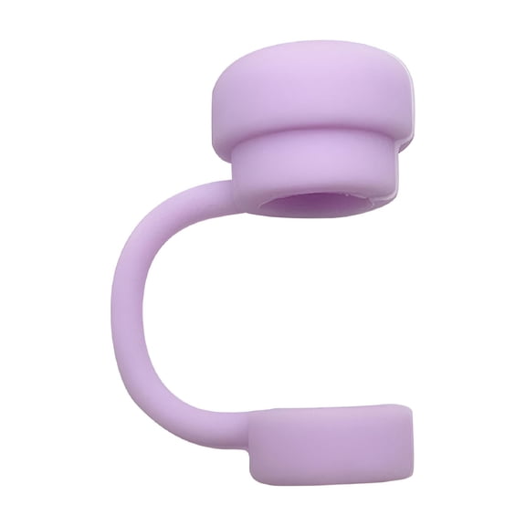 ACDANC Straw Covers Cap Reusable Silicone Straw Toppers,Spill Leak Stopper,Splash Dust Proof Straws Cover