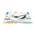 thumbnail image 3 of Ryvnso Placemats Set of 4 Cartoon Monster Trucks Dining Mats Heat-Resistant Non-Slip Washable Table Mat, 3 of 8