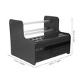 thumbnail image 2 of HONMEET Black Plastic Jewelry Repair Tool Box, Portable Storage Container with Compact Design, 1 Pack for Easy Organization, 2 of 7