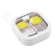 thumbnail image 1 of Advancent Caja de almacenamiento de pinzas para el cabello con caja de almacenamiento de plástico ABS compacta y delicada de fácil y cómodo Almacenamiento y organización del hogar Blanco, 1 of 6