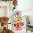 thumbnail image 4 of Elegant Festive Tabletop Holiday Centerpiece For Home Lifelike Realistic Design Durable Sturdy Base Christmas Tree Display, 4 of 5