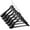Black, variant on Casafield 6 Wide Shoulder Wooden Suit Hangers, Cherry - Non-Slip Pant Bar & Swivel Hook