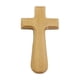 thumbnail image 3 of Estatua de cruz de escritorio, adorno de pared de Jesús, cruz de madera, decoración, figura coleccionable Amarillo claro, 3 of 9