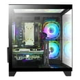thumbnail image 5 of WIWB Ryzen 7 5700X Mini Gaming Desktop, 16GB DDR4 RAM, 512GB NVMe SSD, NVIDIA RTX 3050 8GB, Compact Black Gaming PC, Windows Ready, for Gaming, Streaming & Office, 5 of 9