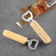 thumbnail image 4 of Beer Corkscrew 10 Pieces/set Bartender Corkscrew Rubberwood Handheld (wood), 4 of 5