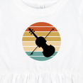 thumbnail image 4 of Inktastic Violin Music Retro Sunset Girls Baby Dress, 4 of 5