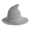 Gray, variant on TEAJOPSUU Women's Halloween Witch Hat Knitted Pointed Wizard Hat for Party Vacation Holiday Purple