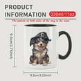 thumbnail image 2 of 1pc, 11oz/330ml Creative Dog Pattern Ceramic Mug, Coffee Mug, Water Cup, Humorous Funny Cute Mug, For Friends And Parents, Holiday Gift, Also Suitable For Cafe Restaurant Use, 2 of 8