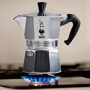 Bialetti 06857 1161 Moka Express Export Espresso Maker, Silver -1-Cup