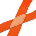 thumbnail image 3 of Buyless Fashion 2 pack Suspenders for Men - 48" Adjustable Straps 1 1/4" - X Back With Black Clips - 5142-2-Orange, 3 of 7
