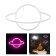 thumbnail image 1 of Luces Led Colgantes De Neón, Lámpara De Noche De Planeta Para Pared De Habitación, Dormitorio De Niños, Fiesta De Cumpleaños, Bar, Playas, Decoración De Boda Para Niños Vogacara HA027422-01, 1 of 5