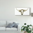 thumbnail image 3 of Trademark Fine Art 'Longhorn Steer I' Canvas Art by Grace Popp, 3 of 4