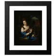 thumbnail image 2 of Adriaen van der Werff 20x24 Black Modern Framed Museum Art Print Titled - Portrait or Margaretha Rendorp, Wife or Jan Van De Poll (1692), 2 of 5