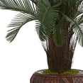 thumbnail image 2 of Nearly Natural 4' Cycas Artificial Tree in Decorative Stand UV Resistant (Indoor/Outdoor), 2 of 3