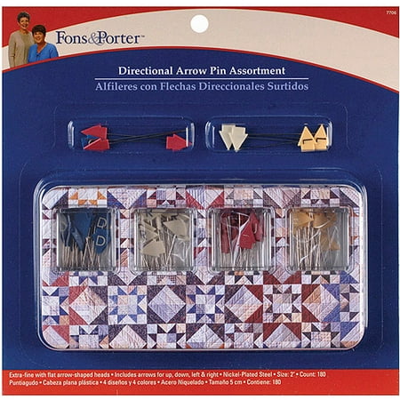 Fons & Porter Directional Arrow Pin Assortment