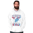 thumbnail image 5 of Hefty Smurf American Muscle USA Hoodie Sweatshirt Women Men Brisco Brands S, 5 of 6