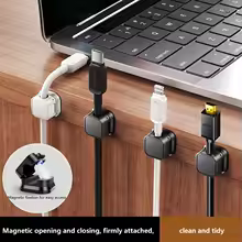 thumbnail image 1 of Baseus Magnetic Cable Organizer Black New, 1 of 5