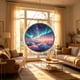 thumbnail image 5 of Round Acrylic Puzzle Suncatcher - Stained Glass Style Window Hanging Dreamy For Home Decor, 5 of 6