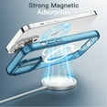 thumbnail image 2 of JETech Magnetic Case for iPhone 13 Pro Max 6.7-Inch Compatible with MagSafe Wireless Charging, Shockproof Phone Bumper Cover, Anti-Scratch Clear Back (Navy), 2 of 7