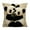 B, variant on Pillow Cover Animals Themed Short-Pile Plush with Koalas Elephants Pandas Alpacas for Living Room Bedroom Decor Standard 18x18 Inch Size Modern Cute Accent Pillow Cover