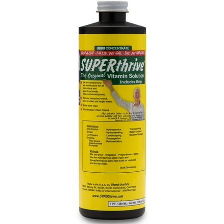 Superthrive Orig Vitamin Solution, 1 pint (Best Hydroponic Medium For Weed)