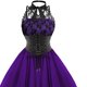 thumbnail image 4 of ICHUANYI Clearance Women Fashion Gothic Style Sexy Banquet Festival Dress Lace Chiffon Dress(Purple, XXL) ICHUANYI WER2023080708496, 4 of 4